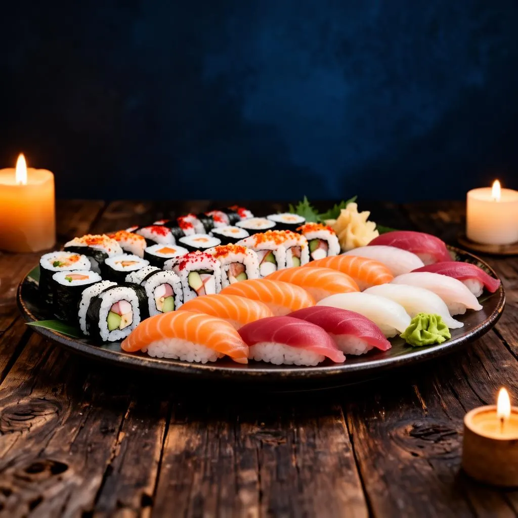 Sushi-Platten